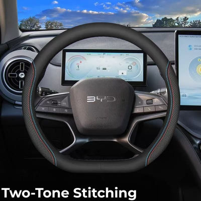 Napa Leather Steering Wheel Cover for BYD