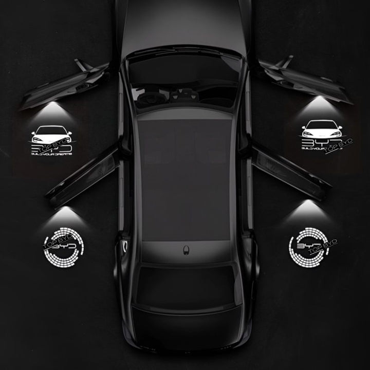 Projecteur de porte de voiture à LED (4Pcs) pour BYD