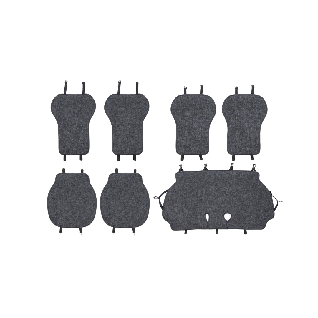 Linen Car Seat Cushion for BYD Atto 3 & Han & Tang (5-seater full set).