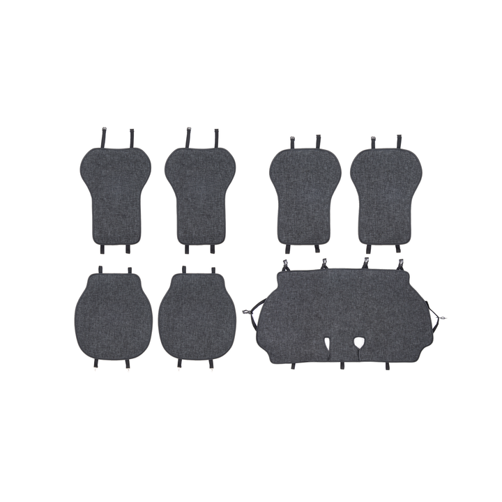 Linen Car Seat Cushion for BYD Atto 3 & Han & Tang (5-seater full set).