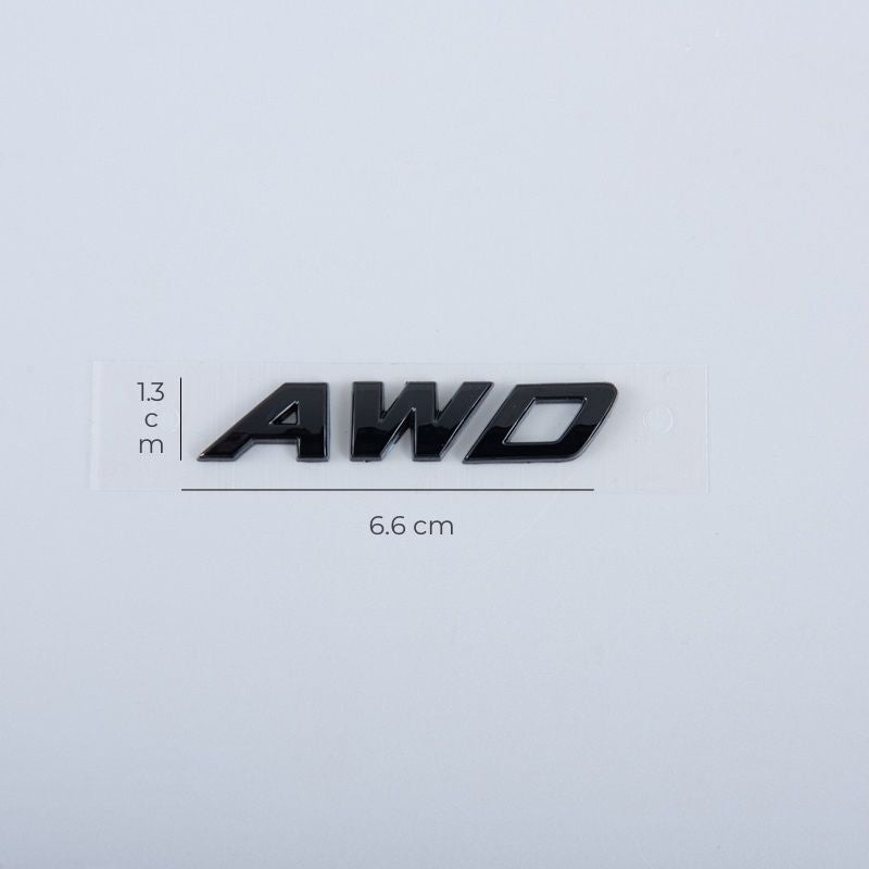 Rear Bumper Glossy Black Badges LOGO for BYD