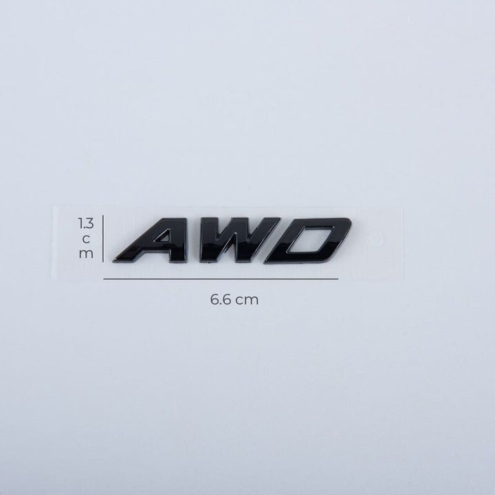 Rear Bumper Glossy Black Badges LOGO for BYD