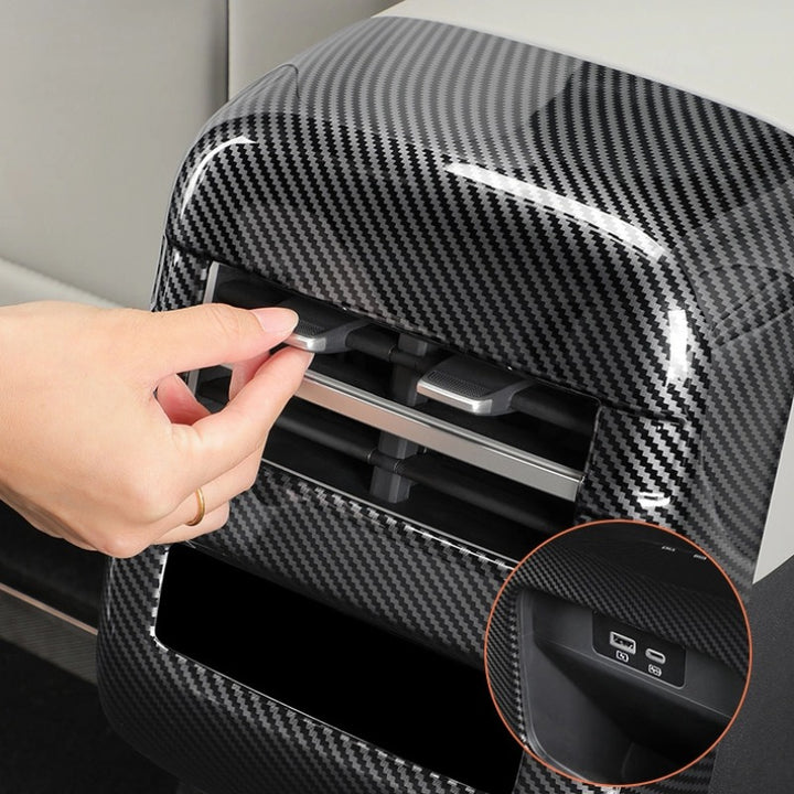 Rear Center Console Anti-Kick Protection Panel for BYD Ti 7