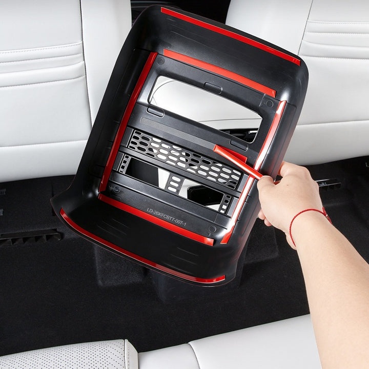 Rear Center Console Anti-Kick Protection Panel for BYD Ti 7