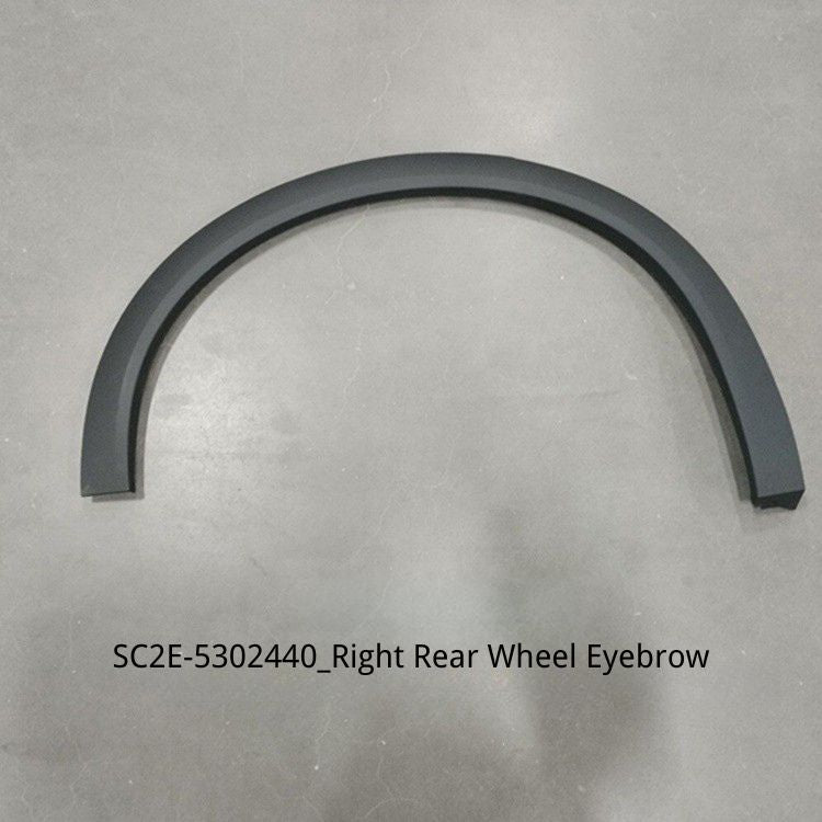 Moldura de Cejas para Guardabarros Delantero para BYD Atto 3