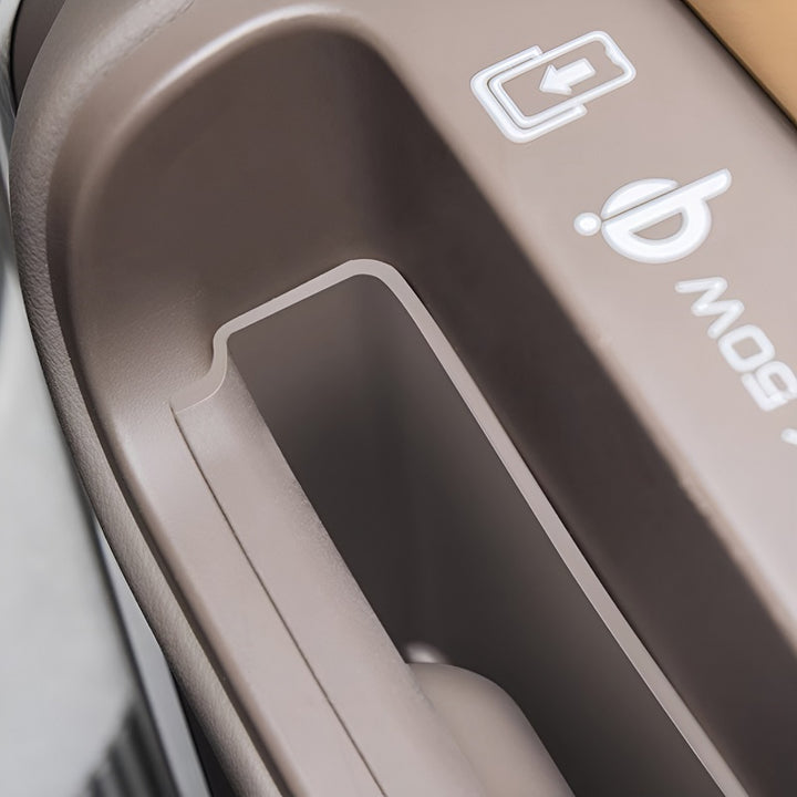 Almohadilla protectora de carga inalámbrica para el lateral del asiento de la segunda fila para DENZA