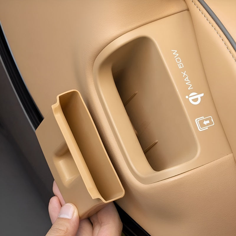 Almohadilla protectora de carga inalámbrica para el lateral del asiento de la segunda fila para DENZA