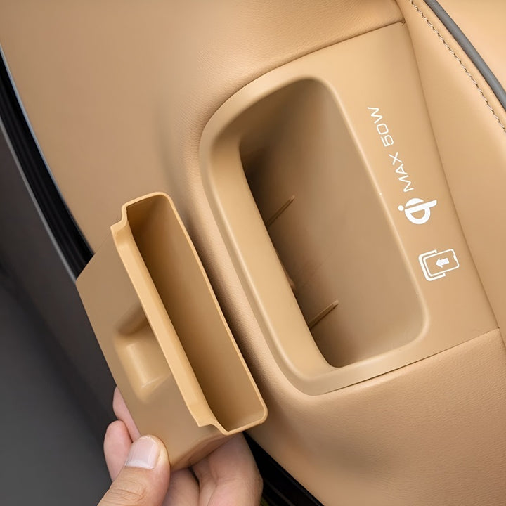 Almohadilla protectora de carga inalámbrica para el lateral del asiento de la segunda fila para DENZA