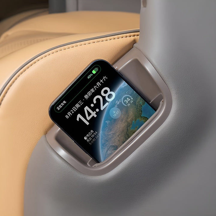 Almohadilla protectora de carga inalámbrica para el lateral del asiento de la segunda fila para DENZA