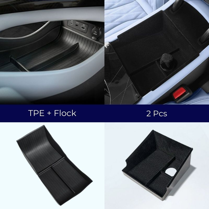 Boîte de rangement pour console centrale pour BYD Seal