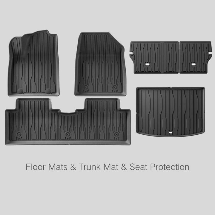 TPE Floor Mats & Trunk Mats Custom Fit for BYD Atto 2 EV