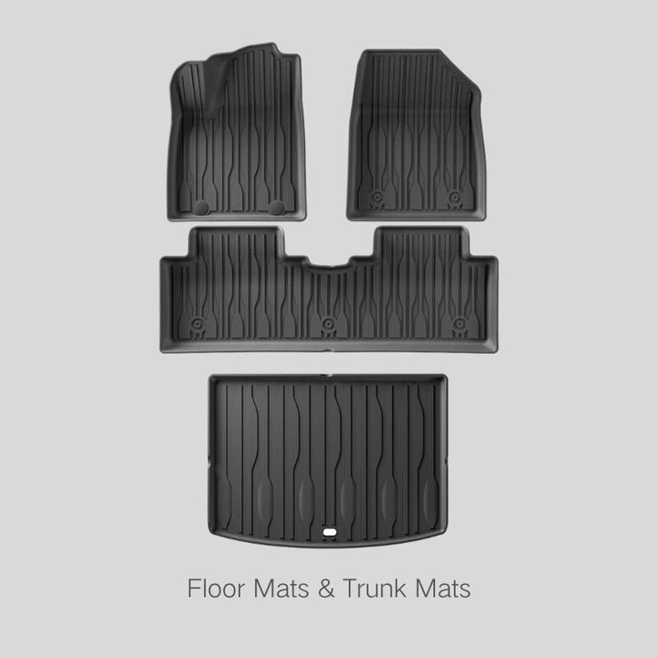 TPE Floor Mats & Trunk Mats Custom Fit for BYD Atto 2 EV