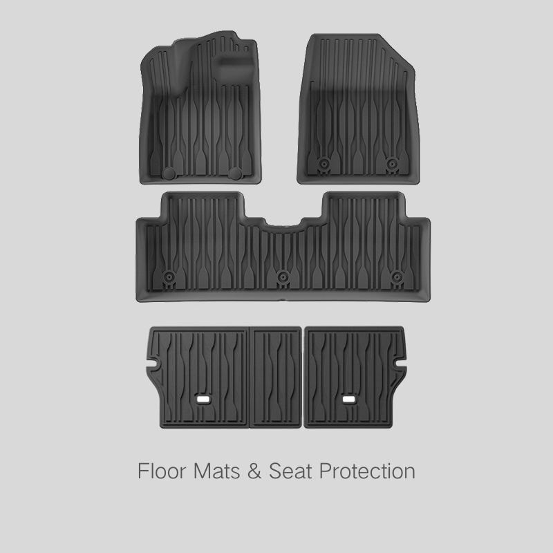 Alfombrillas de TPE para suelo y maletero, a medida para BYD Atto 2 EV