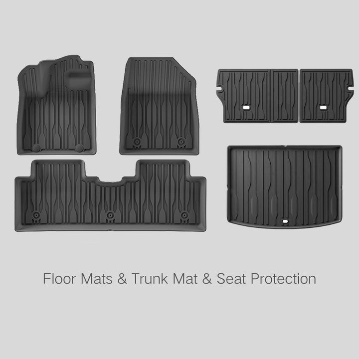 Alfombrillas de TPE para suelo y maletero, a medida para BYD Atto 2 EV