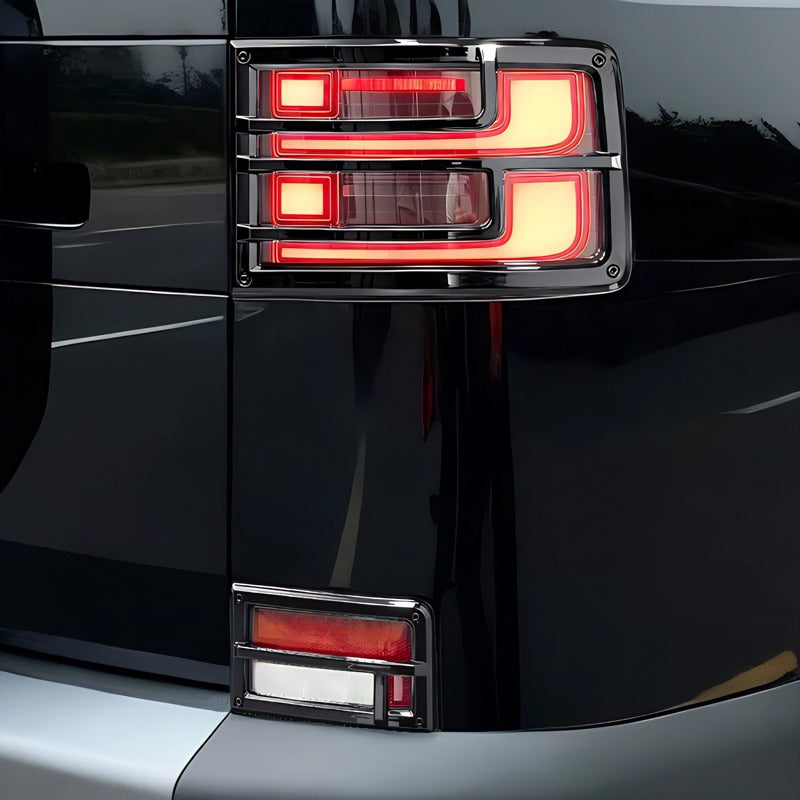 Tail Light Protector & Rear Fog Light Protector for BYD Ti 7 (2 Pcs)