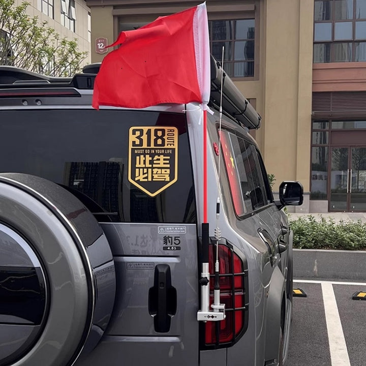 Tailgate Flagpole Antenna Bracket for Denza B5/B8