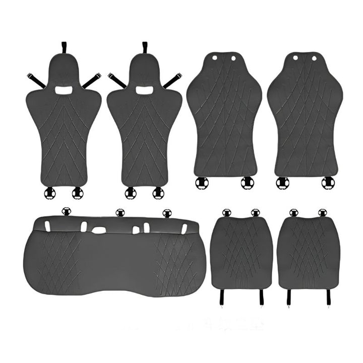 Fundas de Asiento de Coche en Cuero Vegano