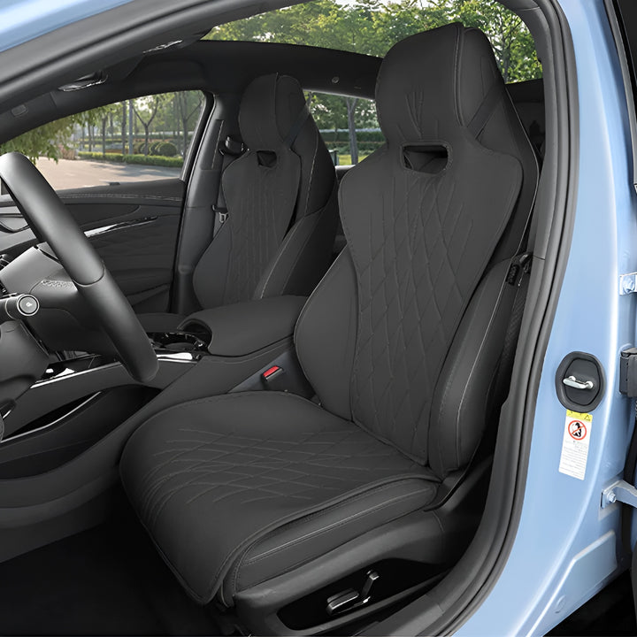 Fundas de Asiento de Coche en Cuero Vegano