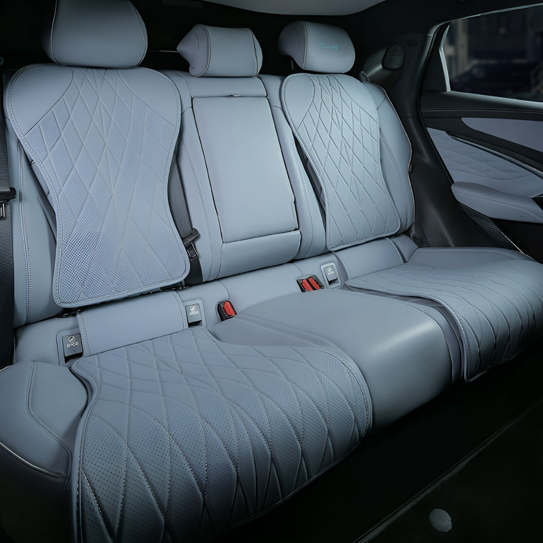 Fundas de Asiento de Coche en Cuero Vegano