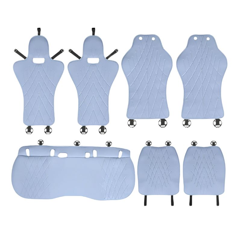 Fundas de Asiento de Coche en Cuero Vegano