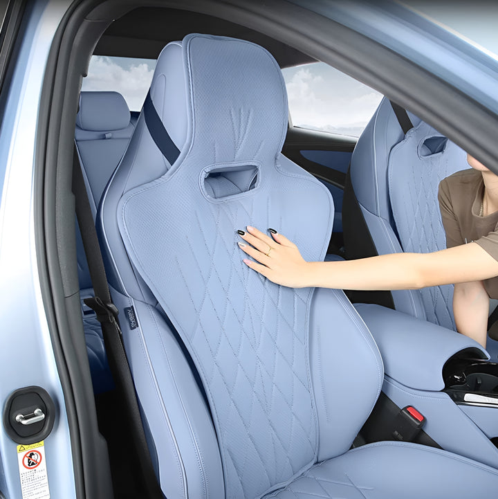 Fundas de Asiento de Coche en Cuero Vegano