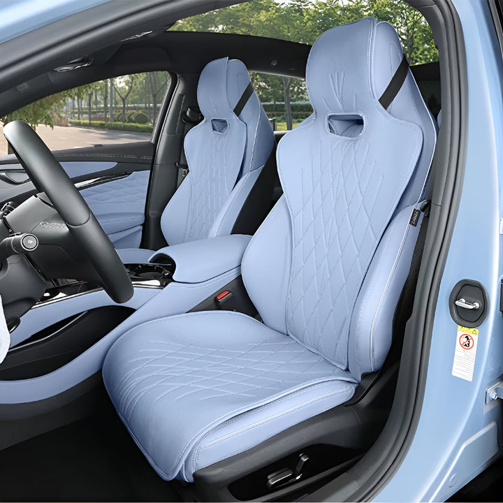 Fundas de Asiento de Coche en Cuero Vegano