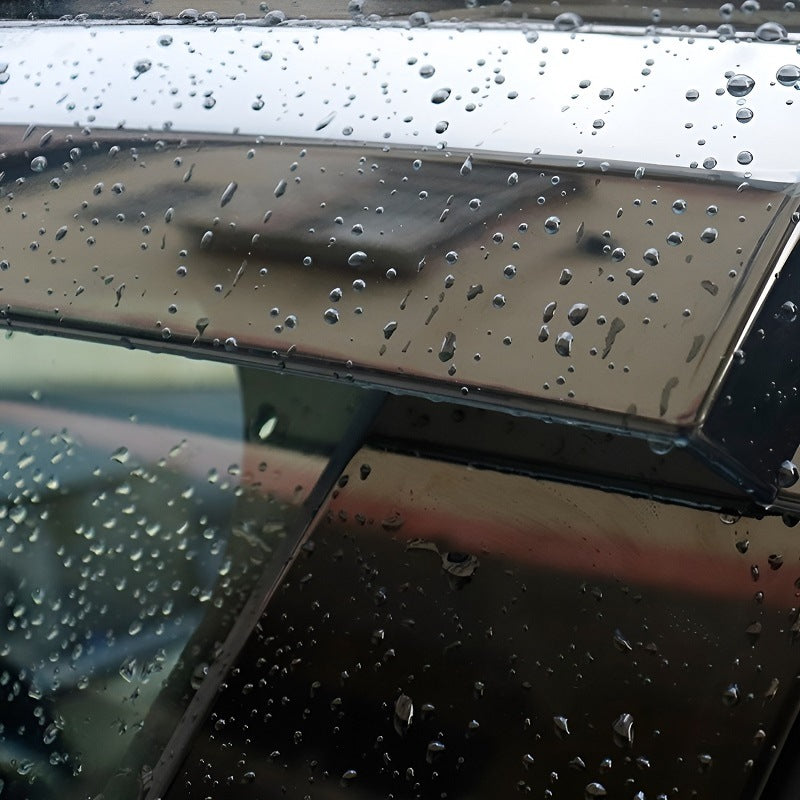 Black Rain Guard / Window Visor for Denza B5/B8 (6 Pcs)
