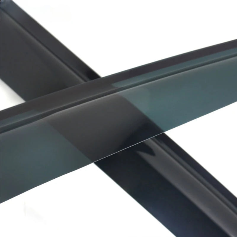 Black Rain Guard / Window Visor for Denza B5/B8 (6 Pcs)