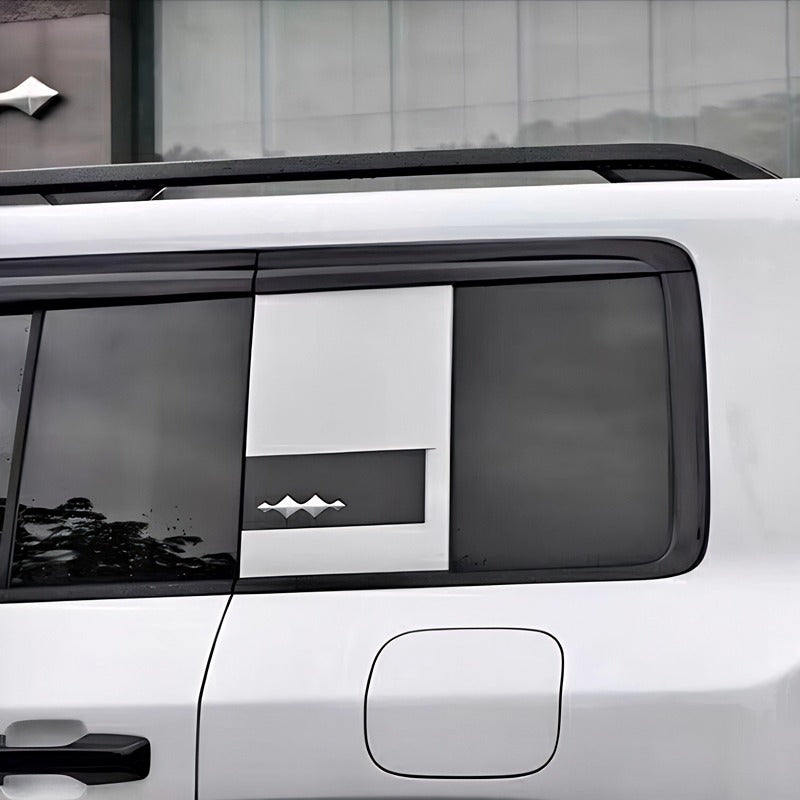 Black Rain Guard / Window Visor for Denza B5/B8 (6 Pcs)